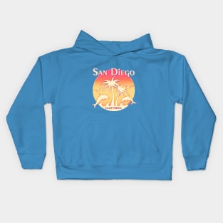 San Diego, California Kids Hoodie